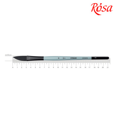 Кисть плоская синтетика даггер серии STREAM 143 № 8