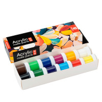 Набор акриловых красок Nature матовый 12x10мл Arteo