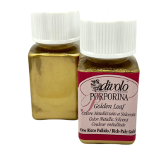 Краска с эффектом жидкого металла Золото GOLDEN LEAF Divolo, 50 мл