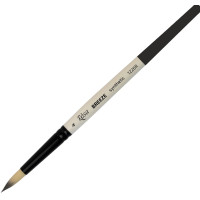 Пензель Синтетика кругла, BREEZE 1226R, №4, коротка ручка ROSA 1226R04 