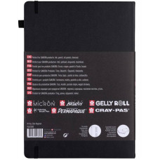 Блокнот Sakura Sketch, 140 г м2, 21х29,7 см, 80 л, черный, Sakura