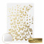 Калька з тисненням напівпрозора „Gold Butterflies“, 21х29,7 см, 100 г/м2, ROSA TALENT (5320005)