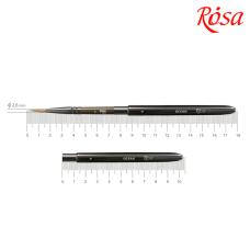 Кисть из соболя круглая TRAVEL BRUSH OCEAN серии 168 №4