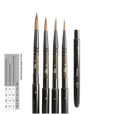 Кисть из соболя круглая TRAVEL BRUSH OCEAN серии 168 №4