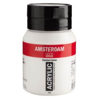 Фарба акрилова AMSTERDAM, (105) Білила титанові, 500 мл, Royal Talens
