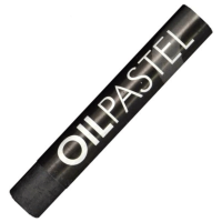 Пастель олійна (531) Чорний, (набір 6шт.), MUNGYO