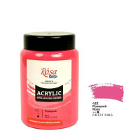 Краска акриловая, Розовая, 400 мл, ROSA Studio
