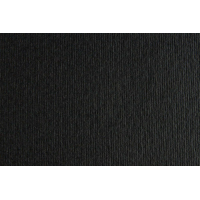 Папір для дизайну Elle Erre В2 (50*70см), №15 nero, 220г/м2, чорний, дві текстури, Fabriano