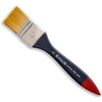 Кисть Синтетика флейц, Wide 8044, № 35, короткая ручка KOLOS
