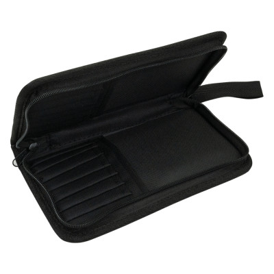 Пенал для пензлів чорний 13x25 см, DK ART