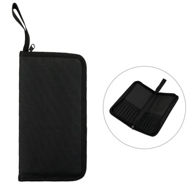 Пенал для пензлів чорний 13x25 см, DK ART