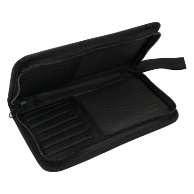 Пенал для пензлів чорний 13x25 см, DK ART