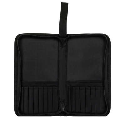 Пенал для пензлів чорний 13x25 см, DK ART