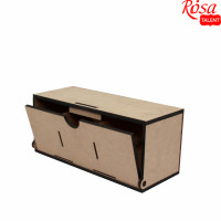 Органайзер для чая, 3 ячейки, МДФ, 26х11х11 см, ROSA TALENT (2862110)