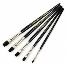 Кисть Белка плоска, Classic 3016, №10 короткая ручка KOLOS