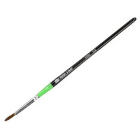 Пензель Поні кругла, 612, № 3, коротка ручка ROSA Studio