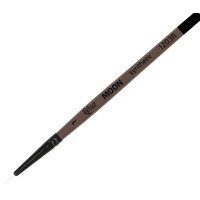 Пензель Синтетика кругла, MOON 1203R, №1, коротка ручка ROSA 1203R01 