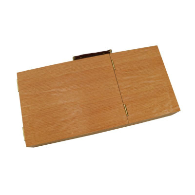 Пенал-этюдник акварельный, деревянный (вяз) (33х16,5х5 см), D,K,ART CRAFT
