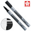 Маркер Pen-Touch Серебро, тонкий (FINE) 1 мм, Sakura (41302(SE))