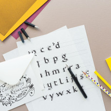 Набор для каллиграфии, Beginner's Calligraphy Set (авторучка, 3 пера, конвертер), Manuscript