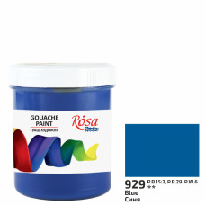 Краска гуашевая, Синяя, 100 мл, ROSA Studio (3230929)