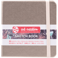 Скетчбук для графики Art Creation 140 г/м2, 12х12 см, 80 л Pink Champagne