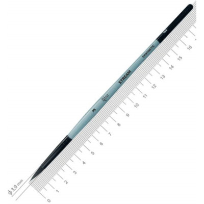 Синтетика кругла, STREAM 132, № 3, к.р. пензель ROSA (18513203)