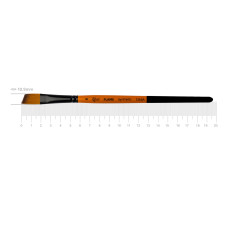 Кисть Синтетика угловая, FLAME 1368А, №8, кор ручка ROSA 1368А08