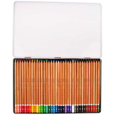 Набор цветных карандашей, EXPRESSION, 36 шт, мет,коробка, Sakura