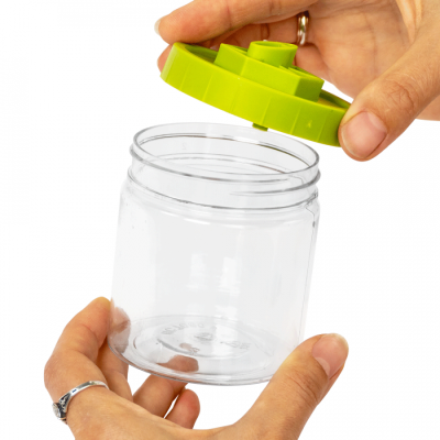 Кисть пластиковая с системой слива (50722), зеленая, DKArt & Craft