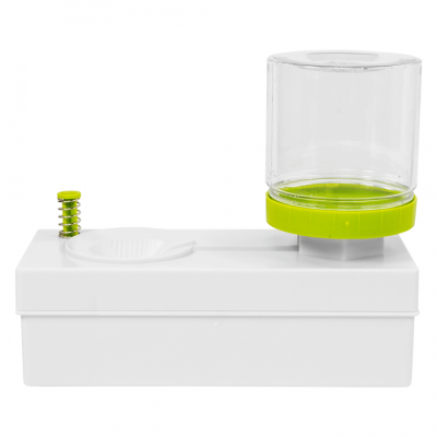 Кисть пластиковая с системой слива (50722), зеленая, DKArt & Craft