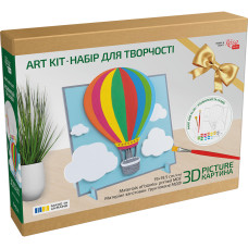Набір для творчості картина 3D, In the Сlouds, МДФ ґрунтоване, 19х20 см, ROSA Talent