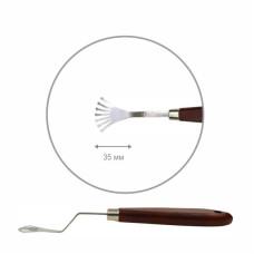 Мастихін ROSA Studio ArtWork №3 віяловий, довжина 3,5 см