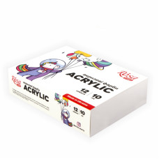 Набор акриловых красок Space Unicorn 12x10 мл, ROSA START 322111010