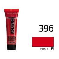 Краска акриловая AMSTERDAM, (396) Нафтоловый красный средний, 20 мл, Royal Talens