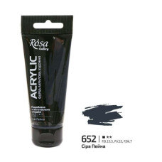 Фарба акрилова, Сіра Пейна, 60 мл, ROSA Gallery