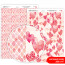 Бумага двусторонняя матовая, дизайнерская „Love Mood“ 5, 21х29,7 см, 200 г/м2, ROSA TALENT (5318085)