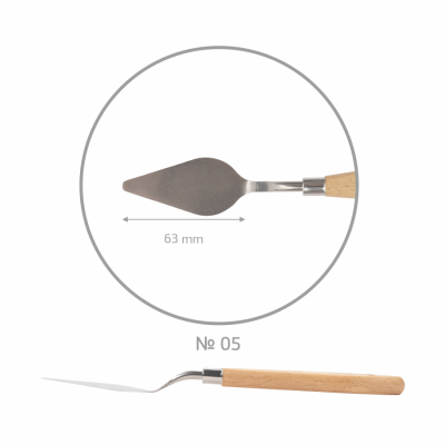 Мастихін ROSA Studio 11905 крапля, довжина 6 см, ст,код1027