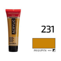 Фарба акрилова AMSTERDAM, (231) Охра золота, 20 мл, Royal Talens