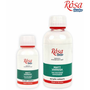 Лак акриловий матовий, 120 мл, ROSA Studio