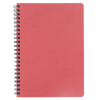 Декоративний блокнот на спіралі А4, 96л, із закладками, SMILTAINIS