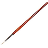 Пензель Щетина кругла, Grace 2023R, №10, довга ручка KOLOS