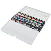 Набор акварельных красок Классика, 28 цв, ROSA Gallery