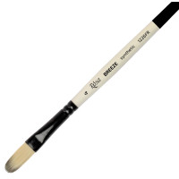 Пензель Синтетика овальна, BREEZE 1226FR, №4, коротка ручка ROSA 1226FR04 