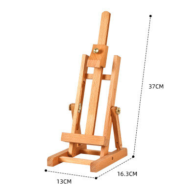 Мольберт настольный SINOART, 16x13,5x43 см, высота полотна до 26 см, бук