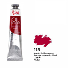 Краска масляная, Краплак красный стойкий, 45 мл, ROSA Gallery