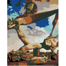 Набір картина за номерами стандарт „Шедеври світового мистецтва 8.59“ 35х45 см ROSA START