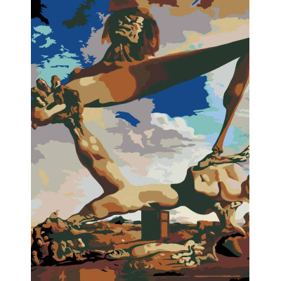 Набір картина за номерами стандарт „Шедеври світового мистецтва 8.59“ 35х45 см ROSA START