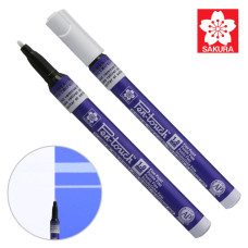 Маркер Pen-Touch Голубой, ультрафиолетовый, тонкий (FINE) 1 мм, Sakura (XPMKAUV336)