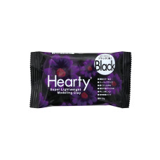 Пластика самозастывающая Hearty, Черная, 50 г, Padico